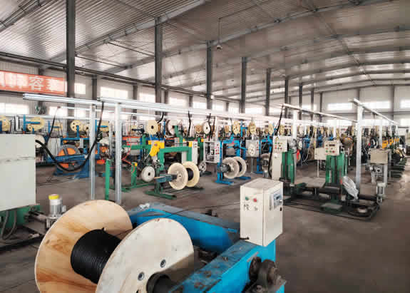 欧孚光缆车间生产设备1