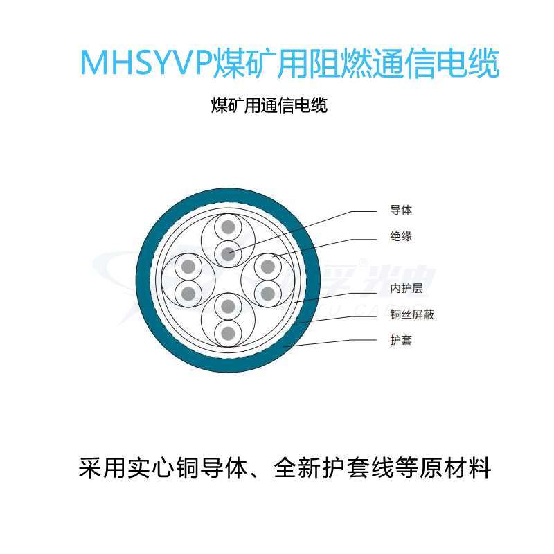 欧孚MHSYVP-5煤矿用信号电缆